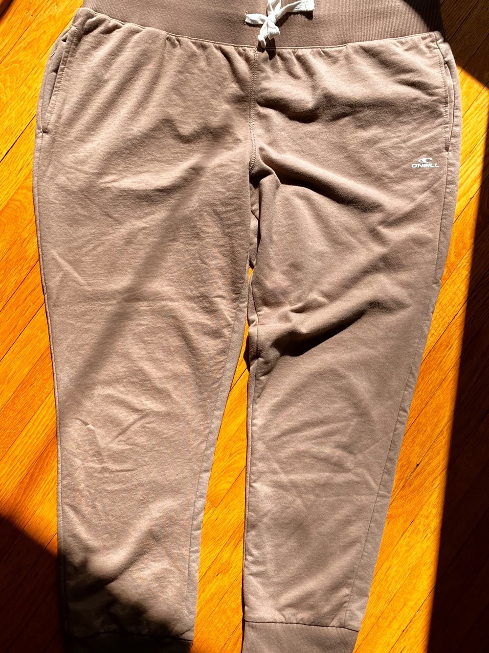 O'Neill Women’s Taupe Brown Jogger Sweatpants